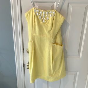 Lilly Pulitzer strapless dress